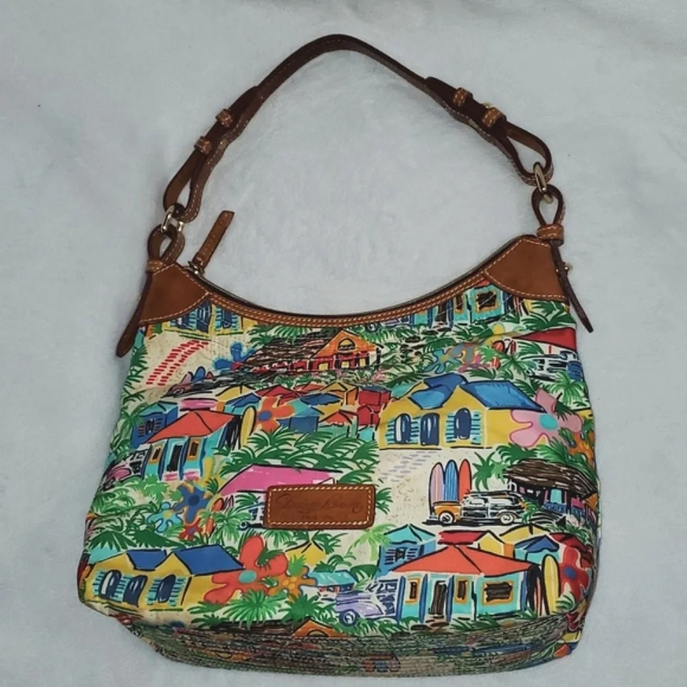 Dooney & Bourke Tropical Island Erica Shoulder Bag - Picture 1 of 16
